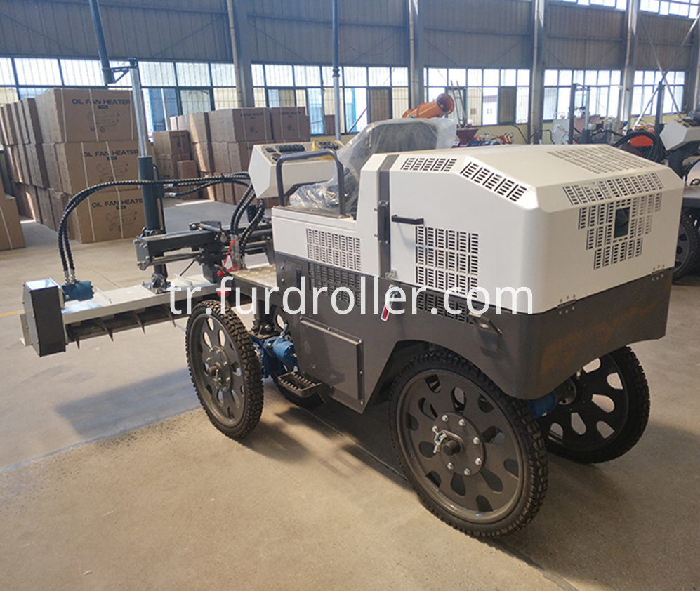 titreşimli lazer şap vibrating laser screed